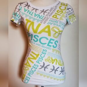 Ladies TNA Pisces Zodiac Tshirt